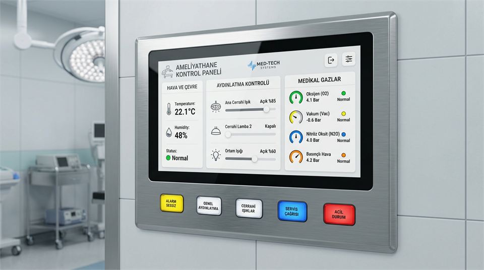 Operating Room Control Panel