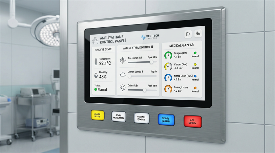 Operating room panel device