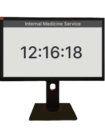 Active nurse call display
